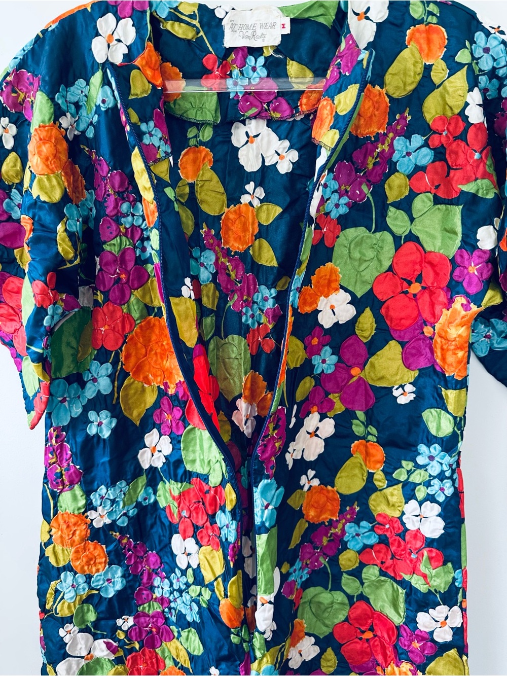 Vintage Caftan Kimono House Dress M - Picture 4 of 9